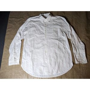 The Territory Ahead Men's white long sleeve button up size XL